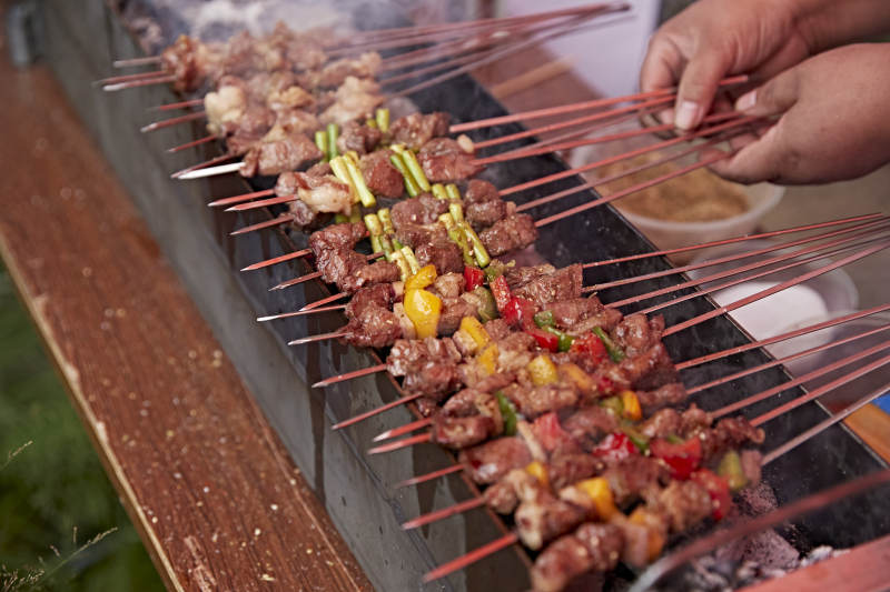 烤串美味诱人图片