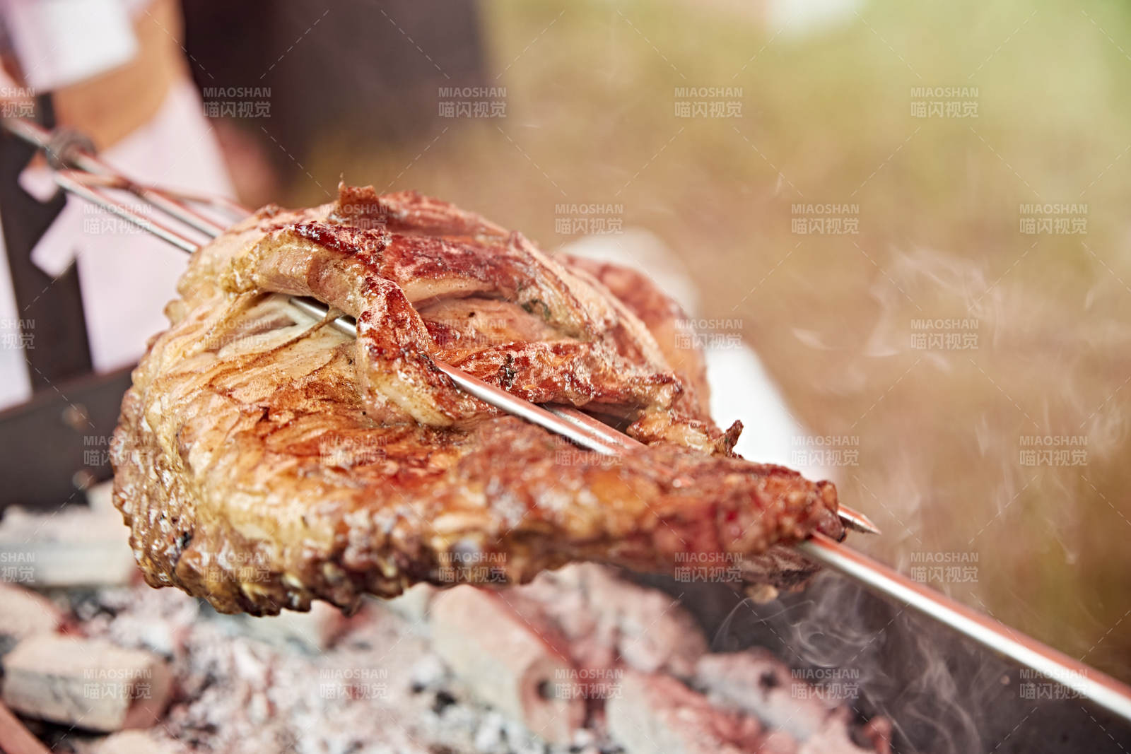 烤鸡腿 香气四溢图片