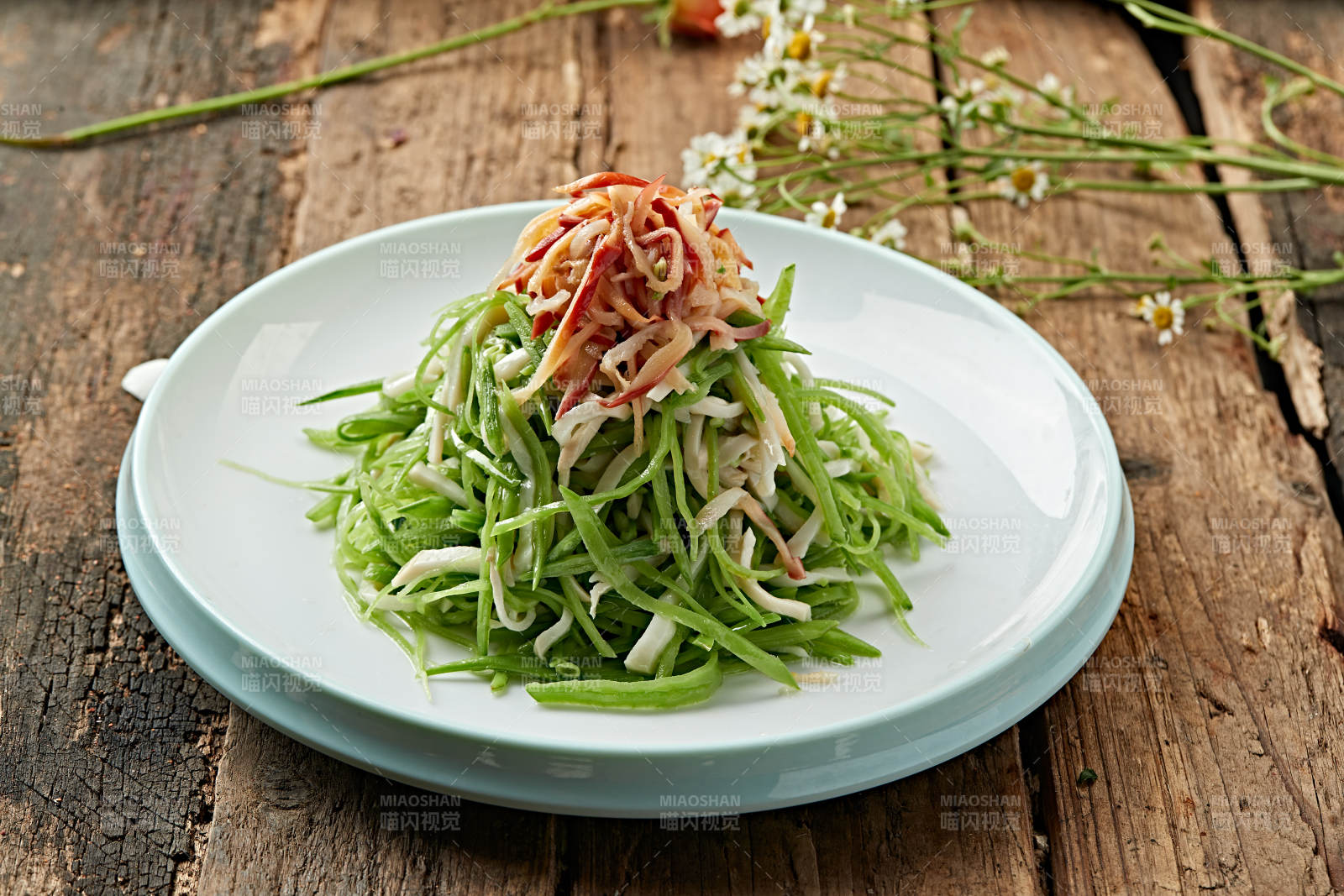 清爽蔬菜沙拉图片