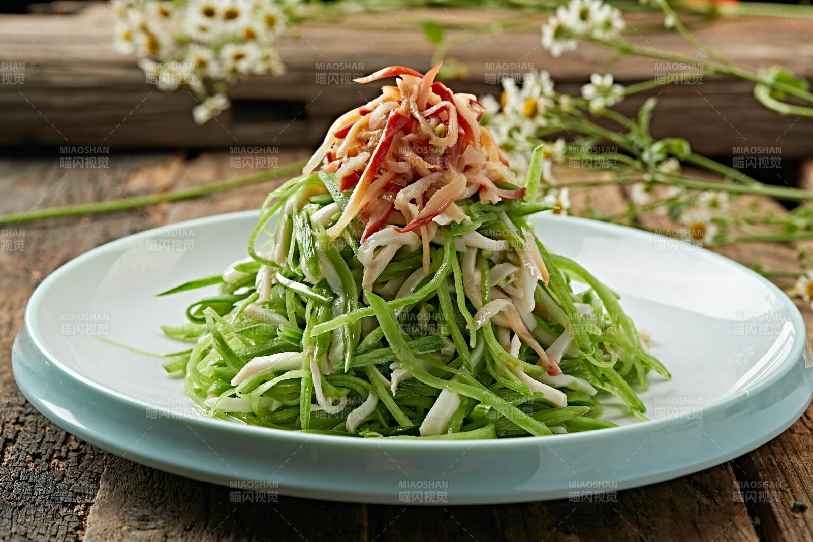 清爽蔬菜沙拉图片