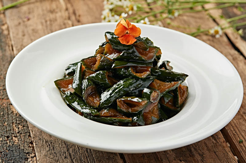 酱汁拌黄瓜图片