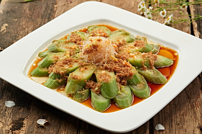 清蒸丝瓜酿肉图片