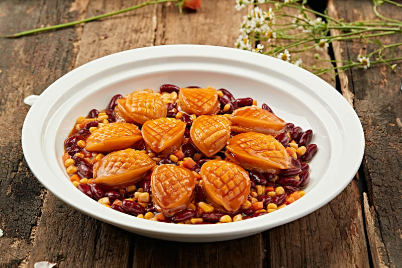 红豆鲍鱼玉米煲图片