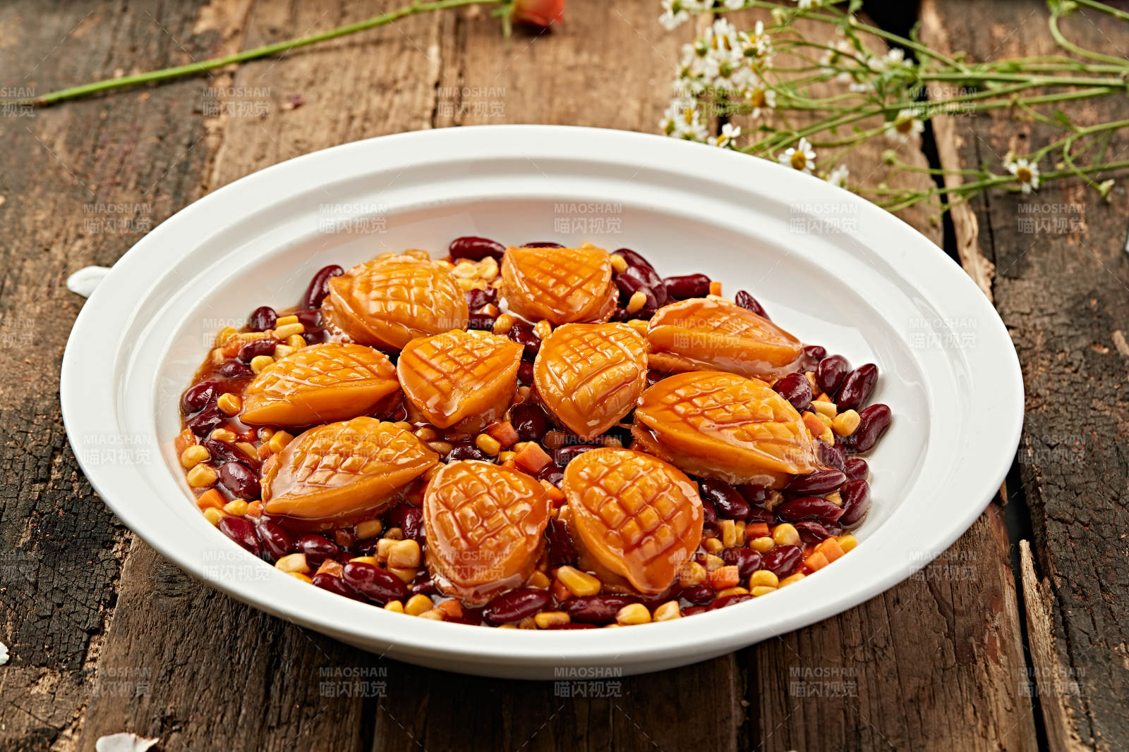 红豆鲍鱼玉米煲图片