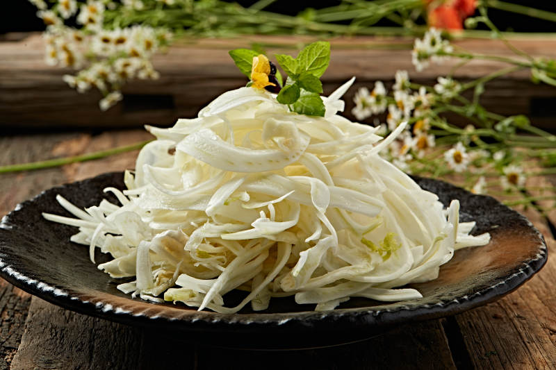 凉拌茴香头图片