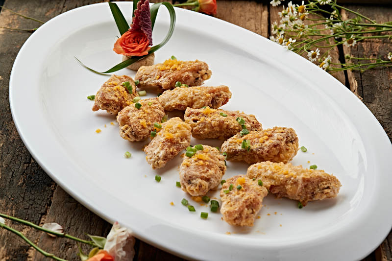 香酥鸡翅拼盘图片