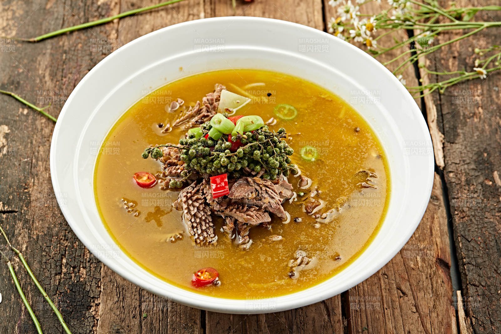 美味腰花汤图片