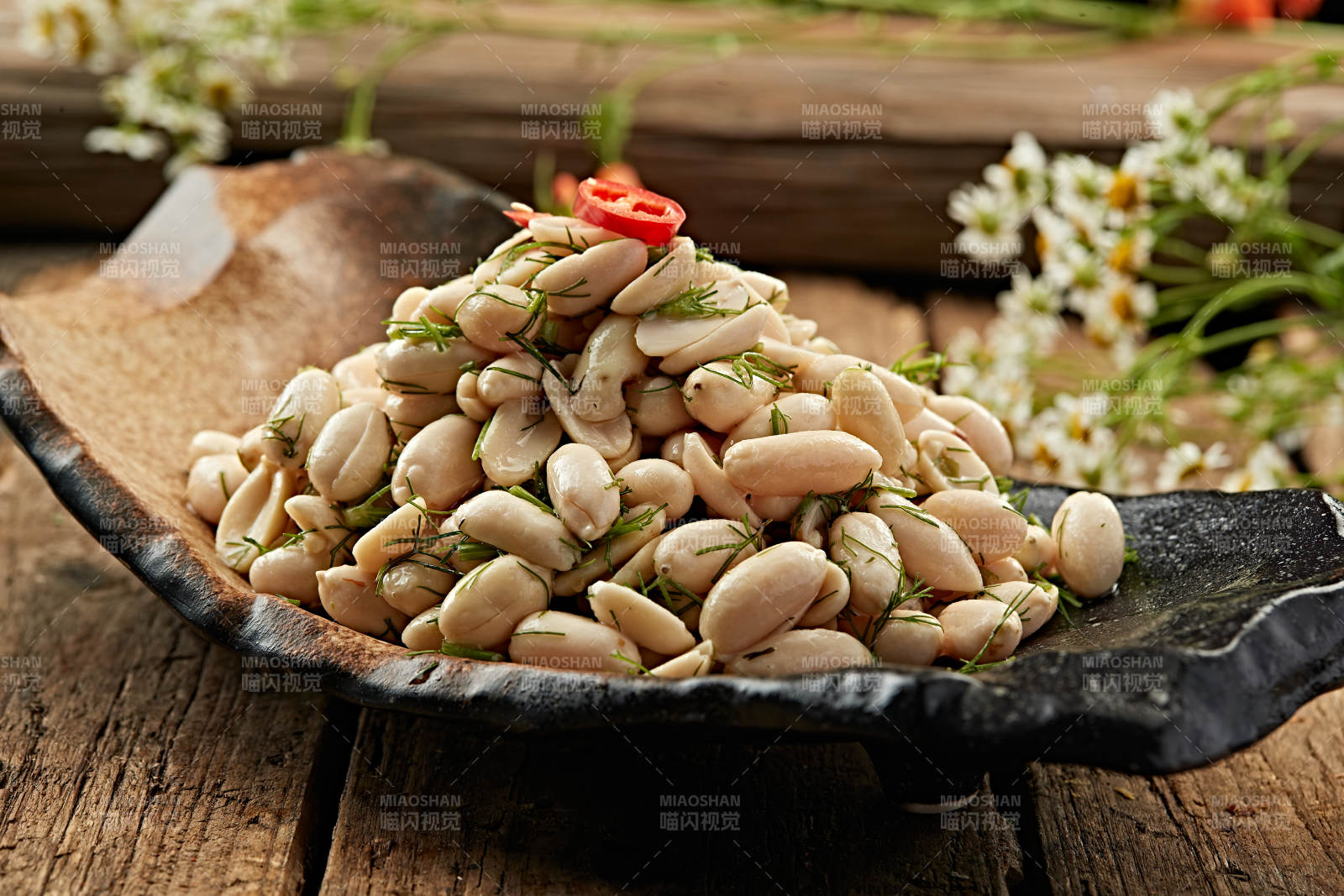 香草花生小食图片