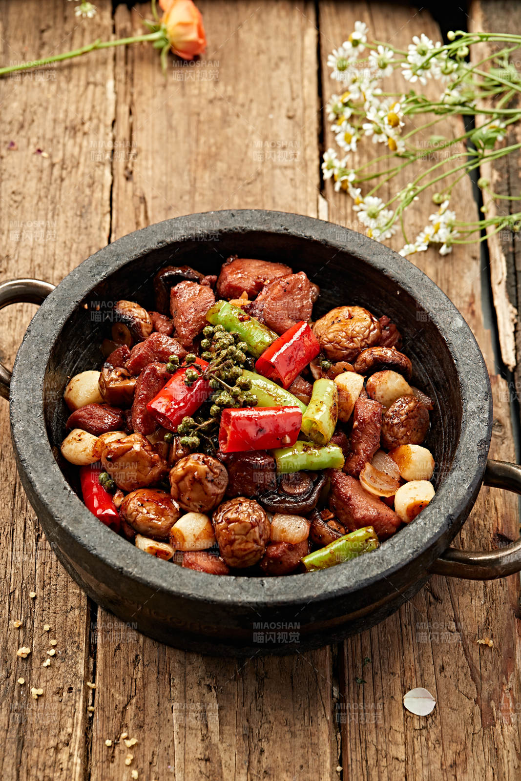 香辣炖菜 美味诱人图片