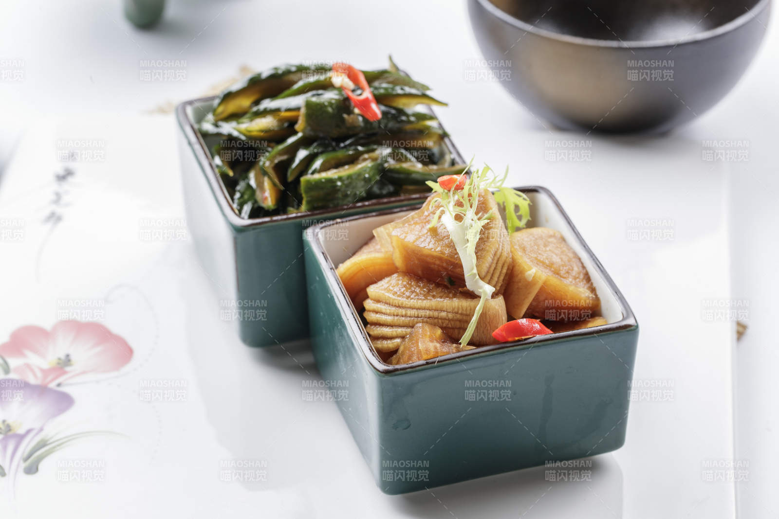 精致日式小菜拼盘图片