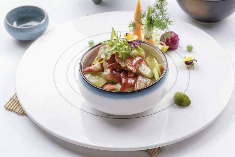 精致果蔬沙拉图片