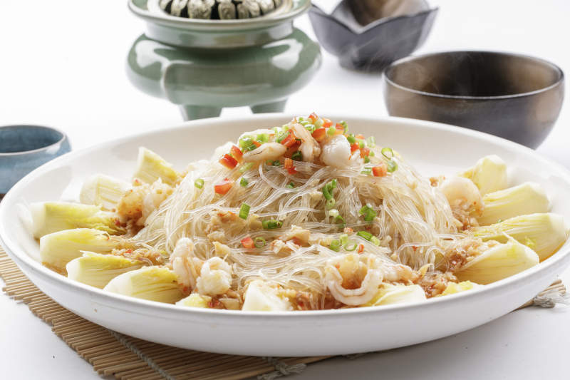 粉丝蒸娃娃菜图片