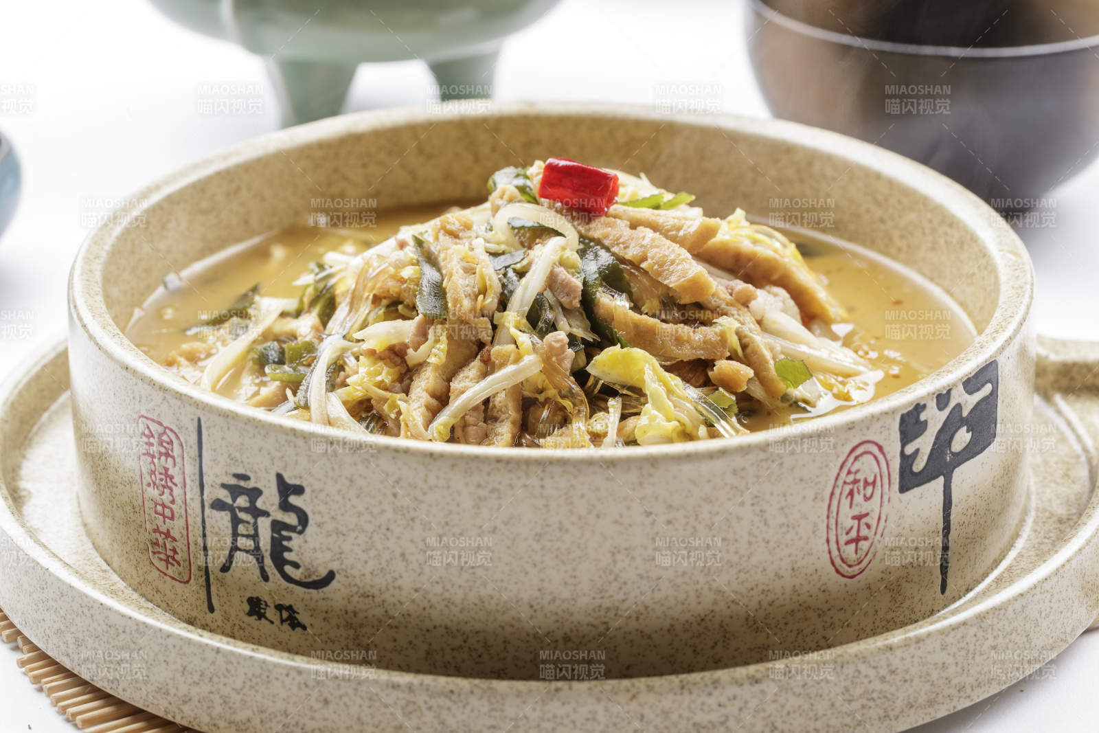 酸菜炒肉丝图片