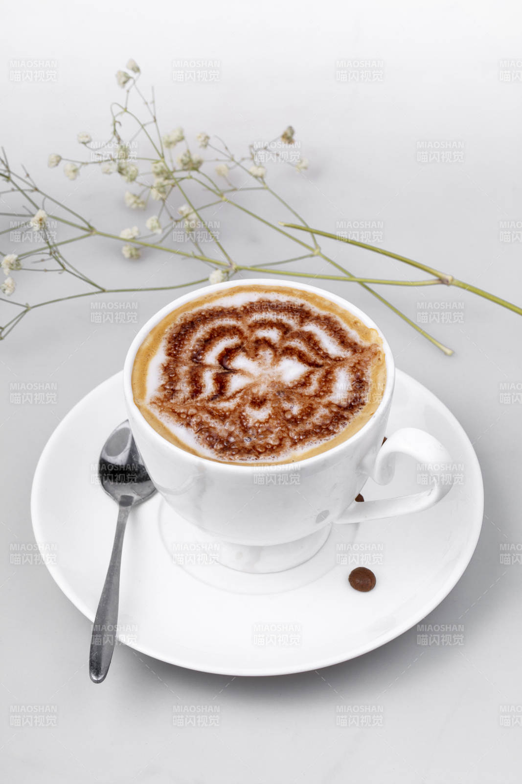 咖啡拉花艺术图片