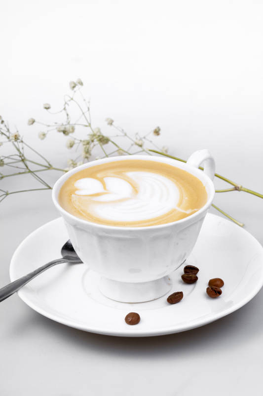 咖啡拉花艺术图片