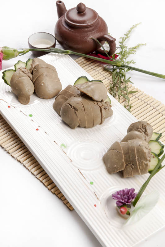 精致茶点摆盘图片