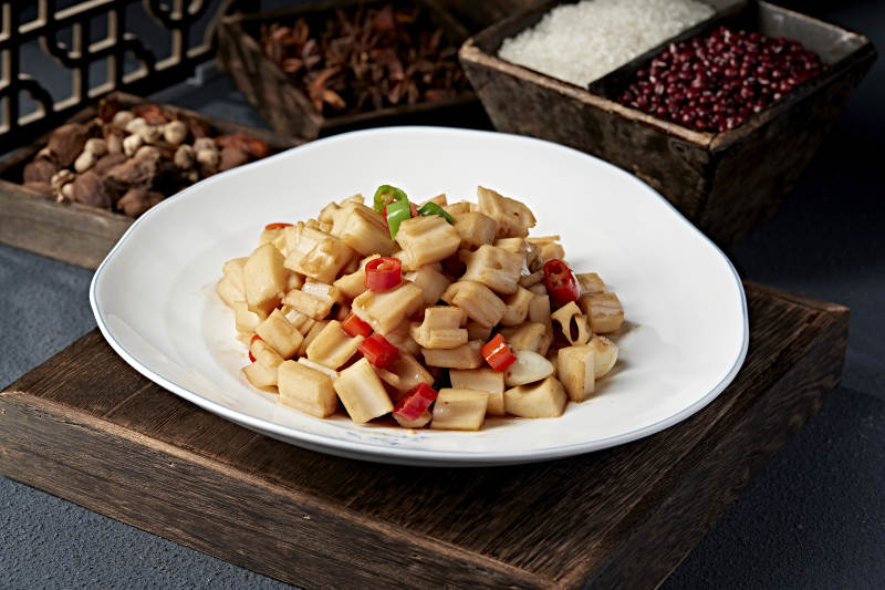 酸辣藕丁图片