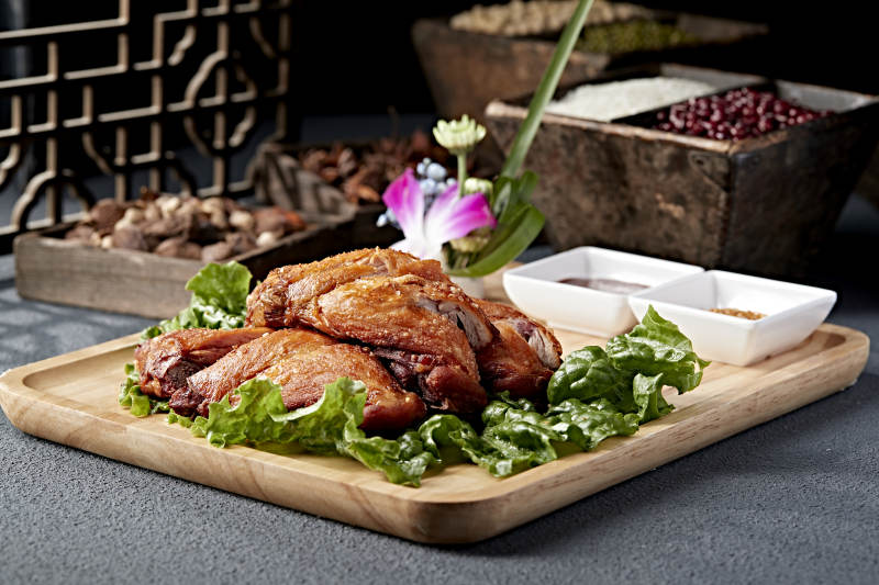 香酥烤鸭拼盘图片