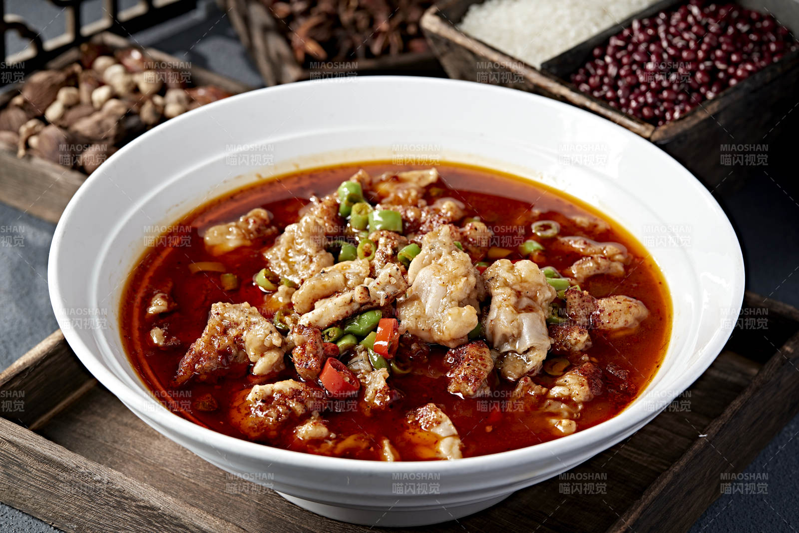 麻辣鸡块汤图片