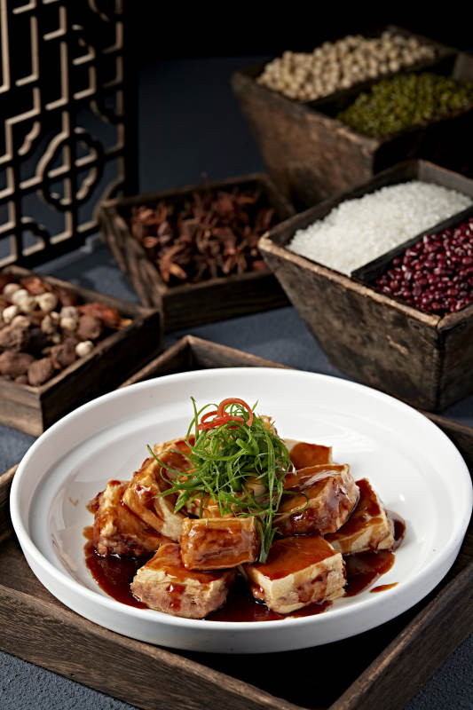 红烧豆腐配香料图片