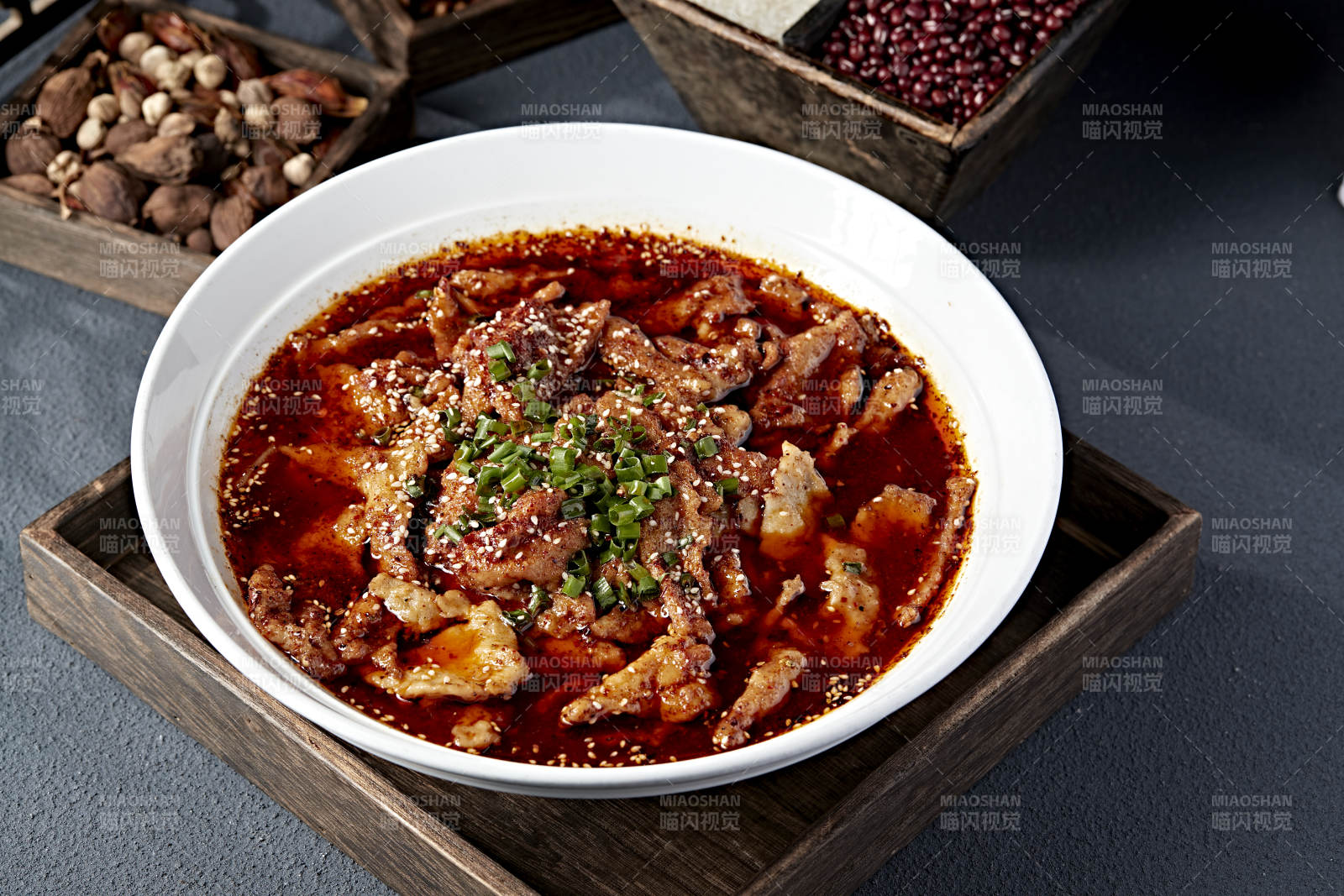 麻辣水煮肉片图片