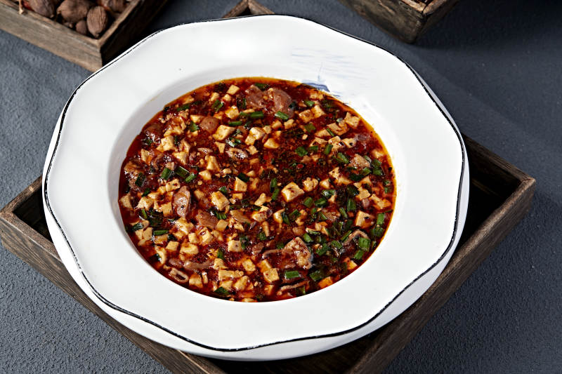 麻辣豆腐汤图片