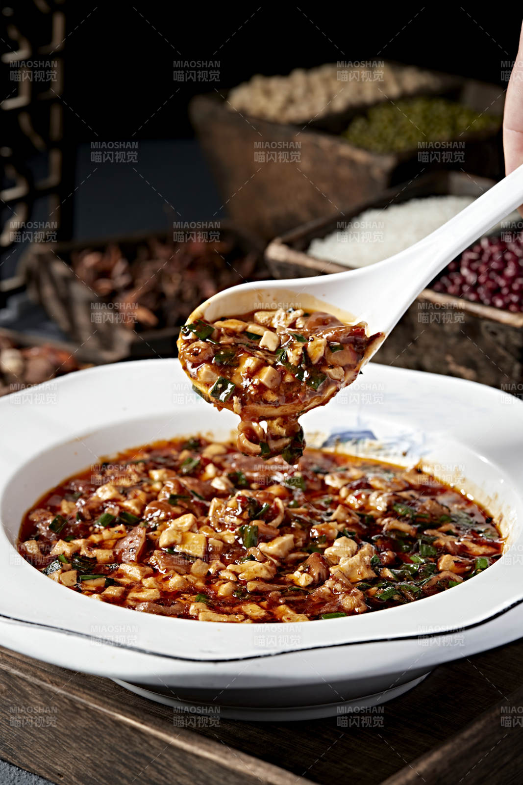 麻婆豆腐 香辣诱人图片