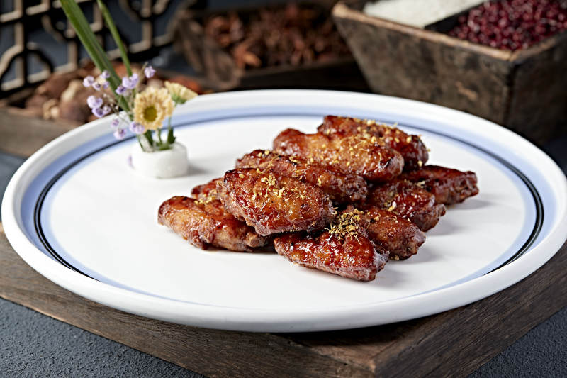 香辣鸡翅 美味诱人图片