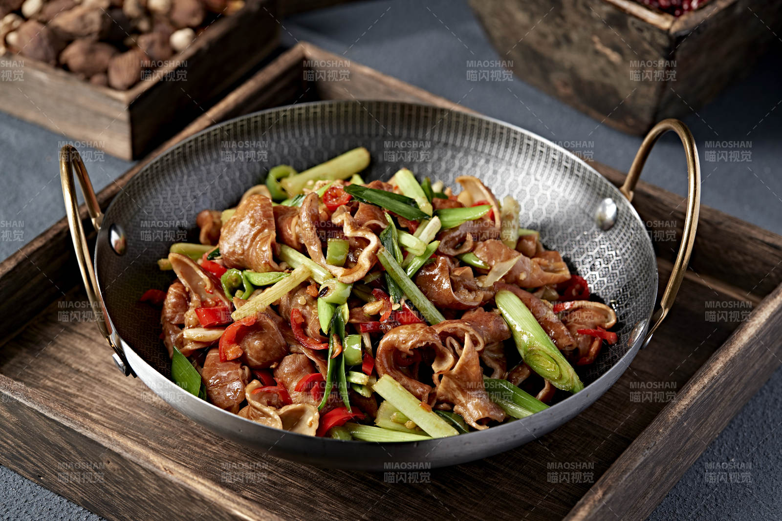 香辣炒鸡胗图片