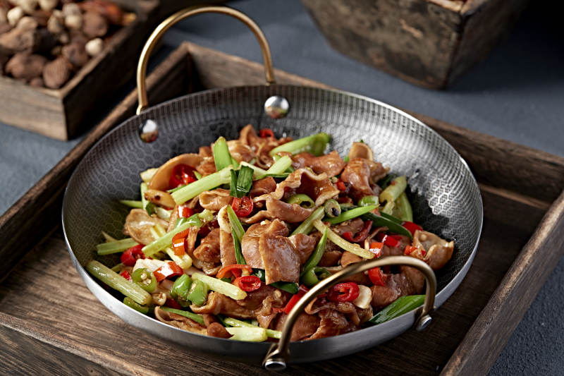 香辣炒肚丝图片