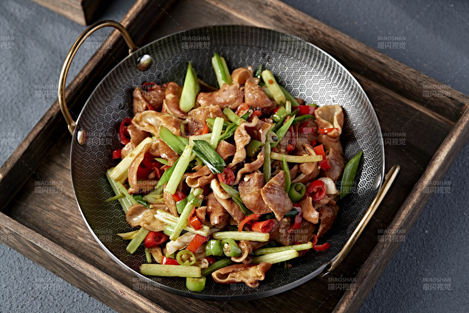 香辣炒鸡胗图片