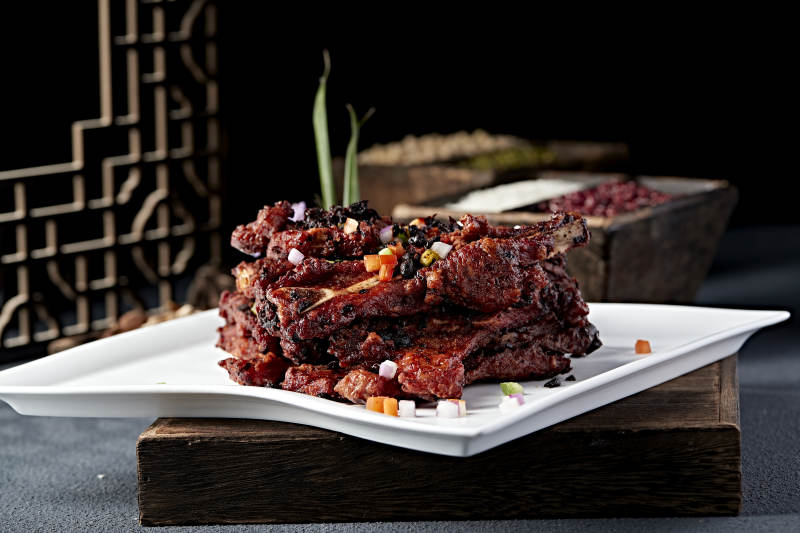 飘香豆豉香炸猪排骨图片