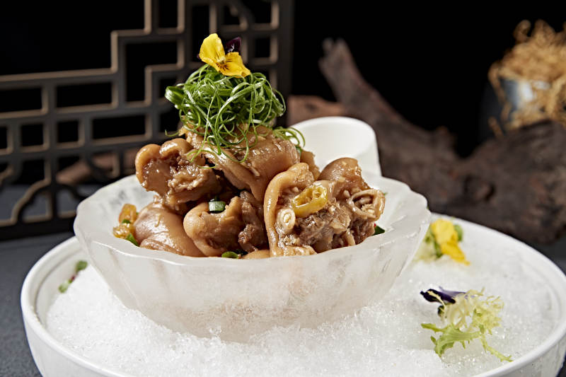 湘味剁椒泡椒猪蹄块图片