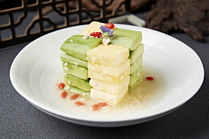 枸杞醪糟凤梨羊角蜜图片