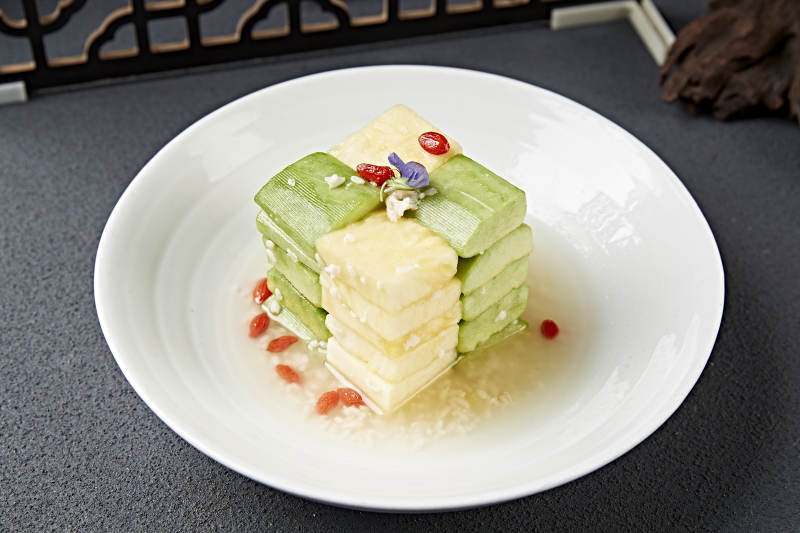 枸杞醪糟凤梨羊角蜜图片