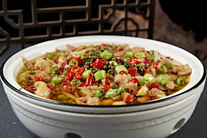 川湘椒麻烧兔丁图片