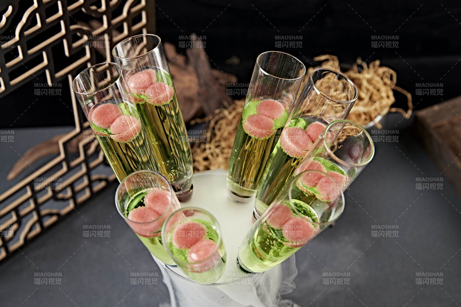 分子美食料理醒目西瓜图片