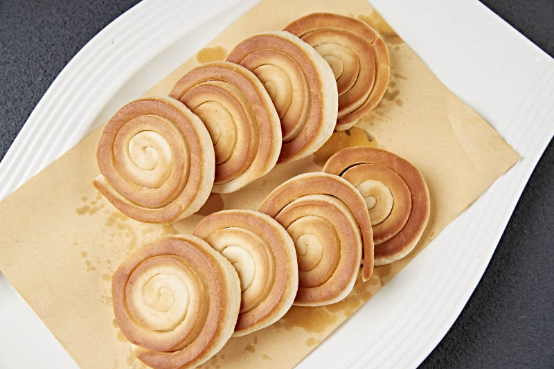 美味主食飘香酸奶饼图片