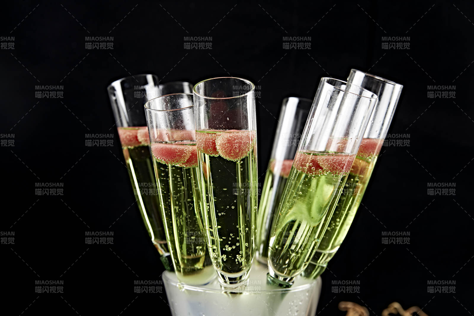 分子美食料理醒目西瓜图片