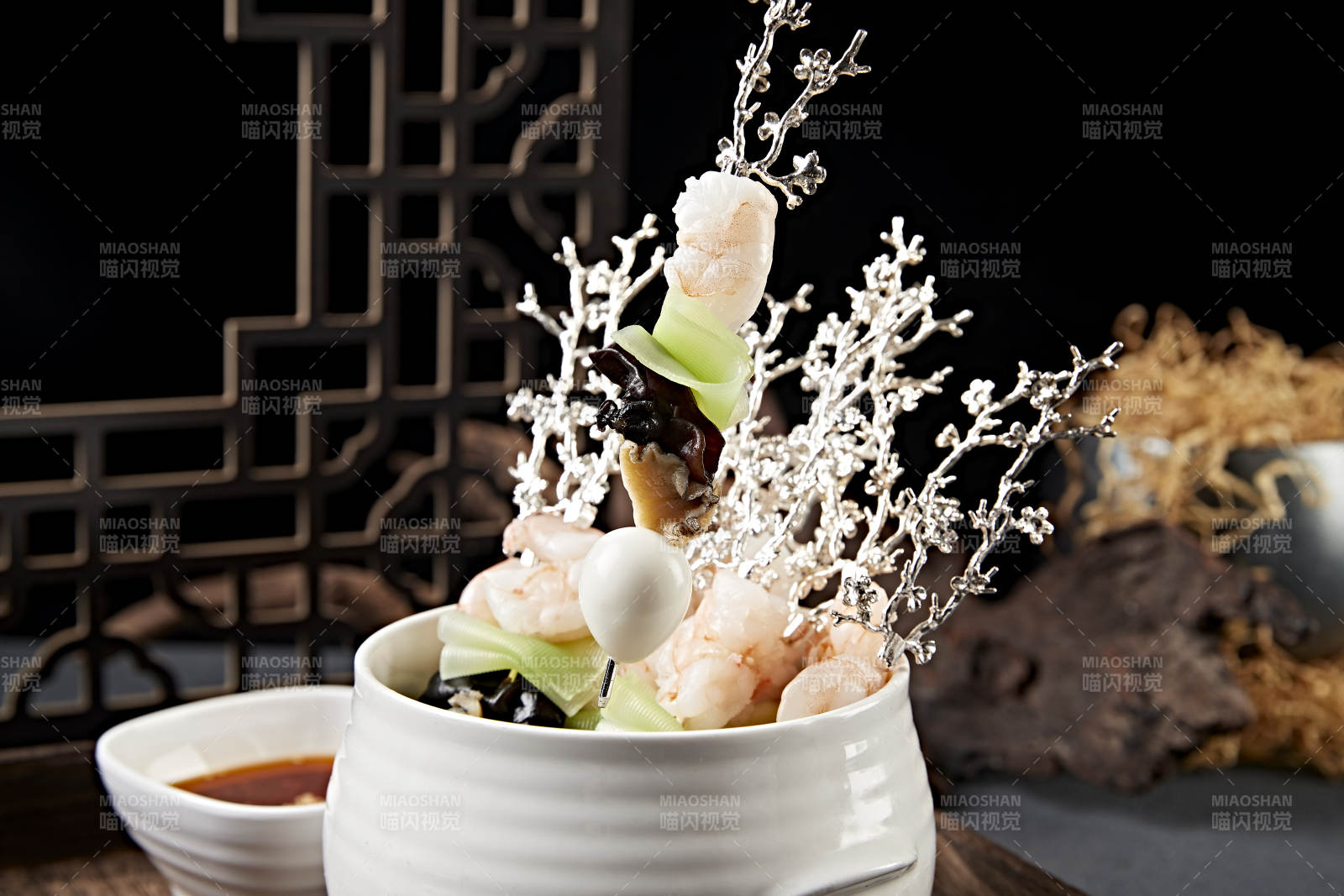 蘸汁冷锅串串香图片