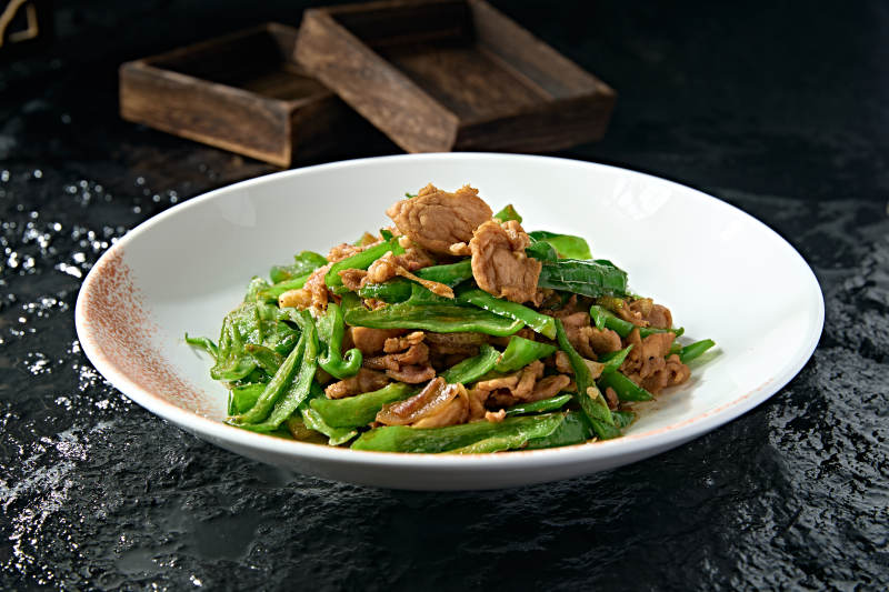 湘味杭椒小炒黄牛肉图片