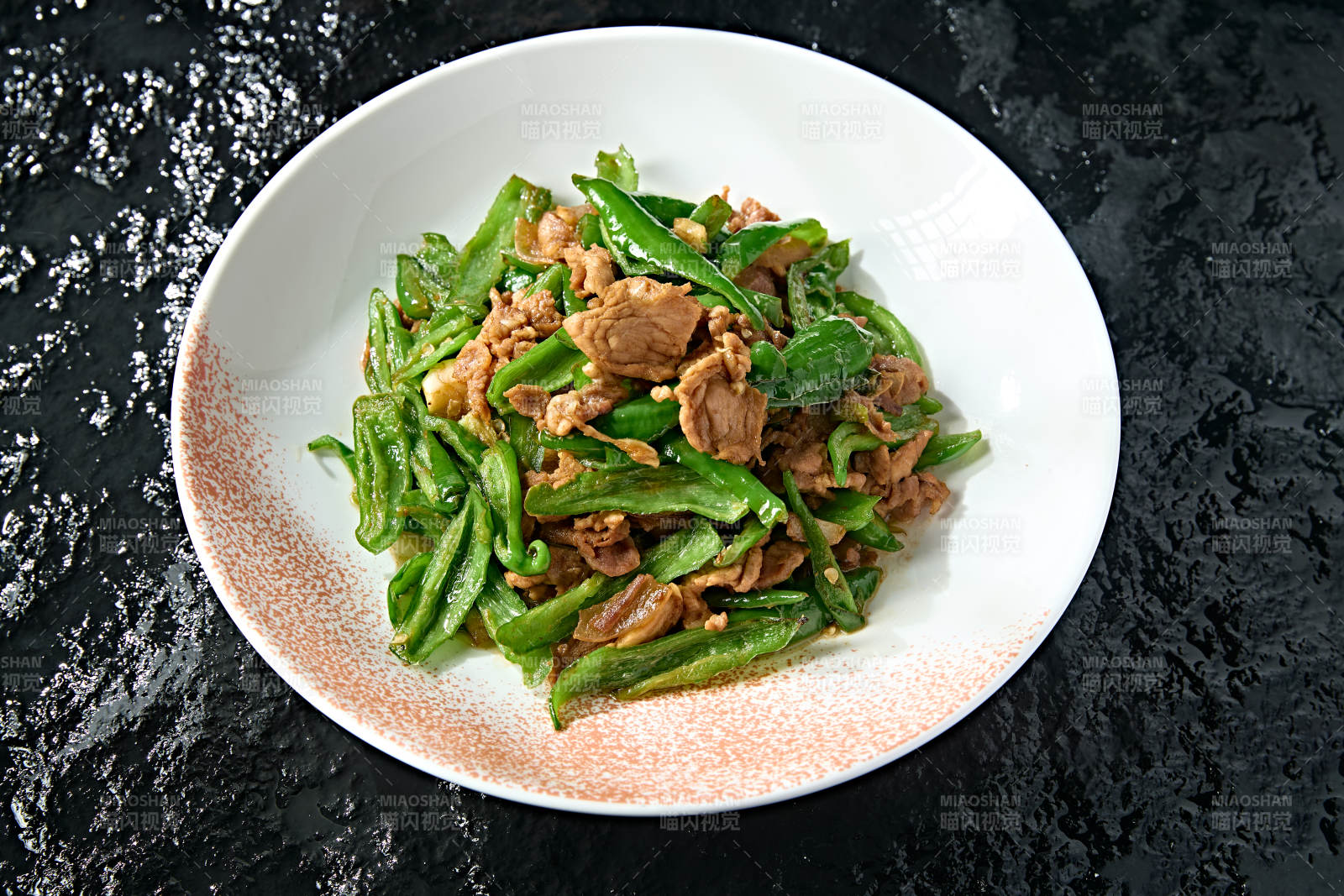 湘味杭椒小炒黄牛肉图片