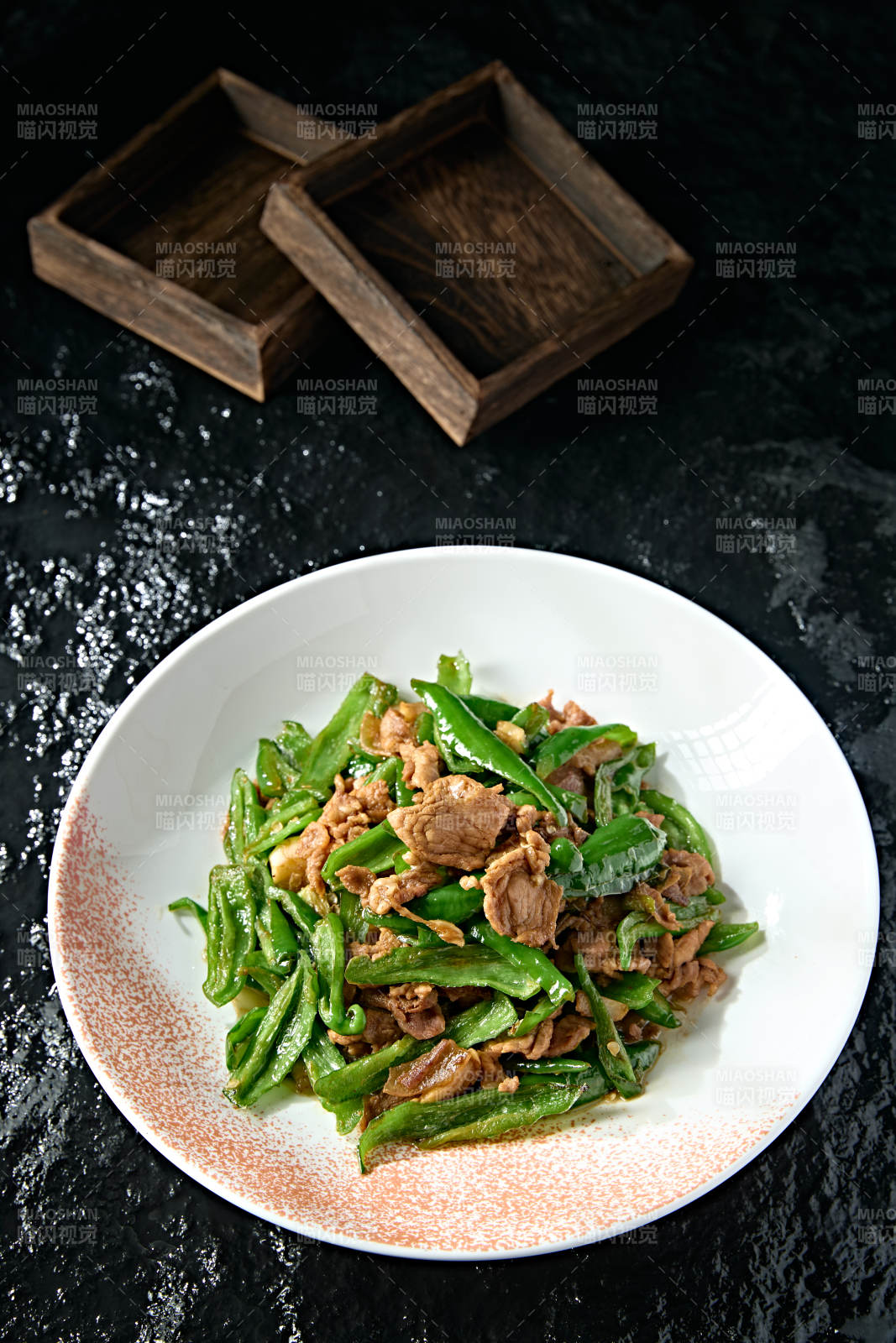 湘味杭椒小炒黄牛肉图片