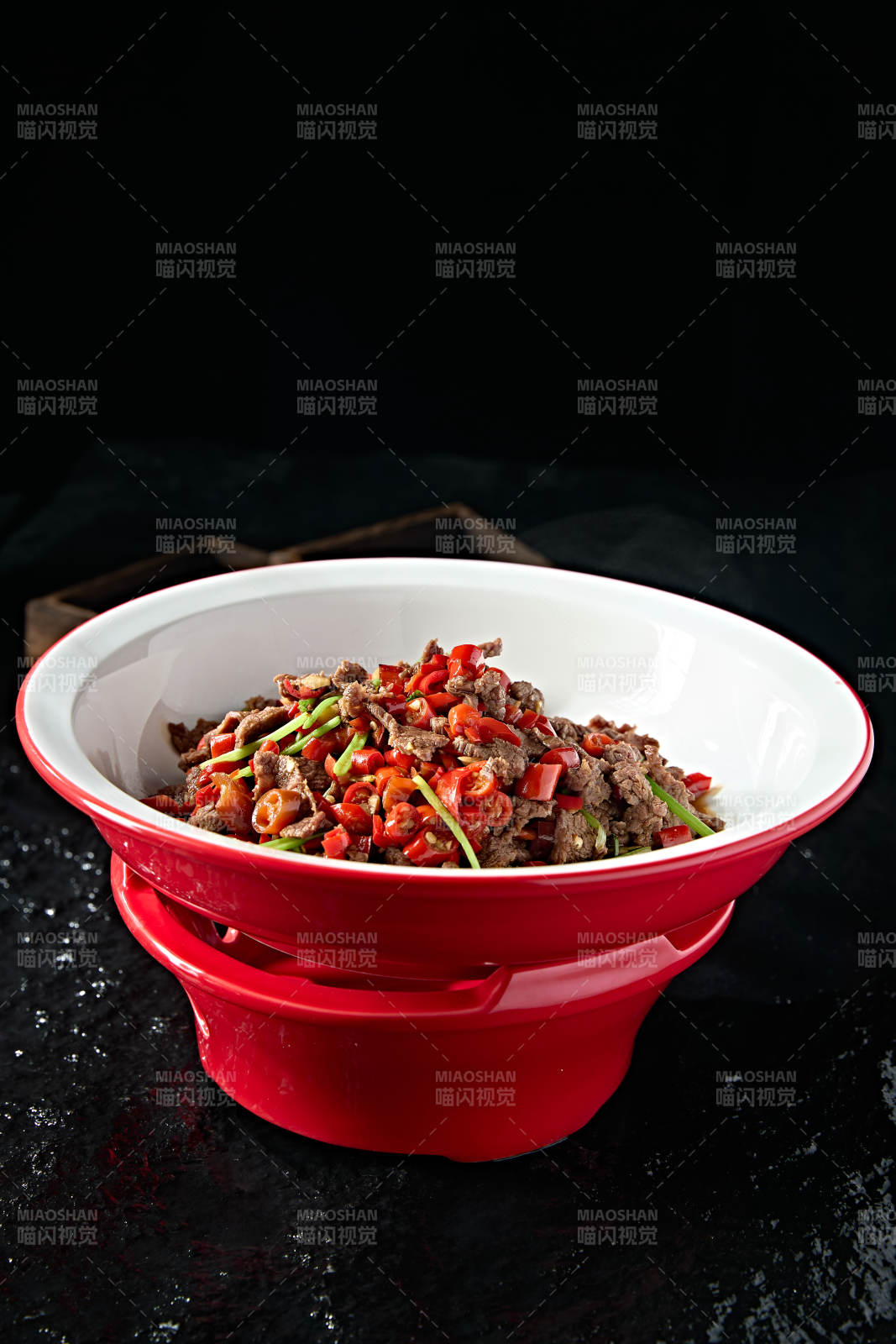 湘味剁椒小炒黄牛肉图片