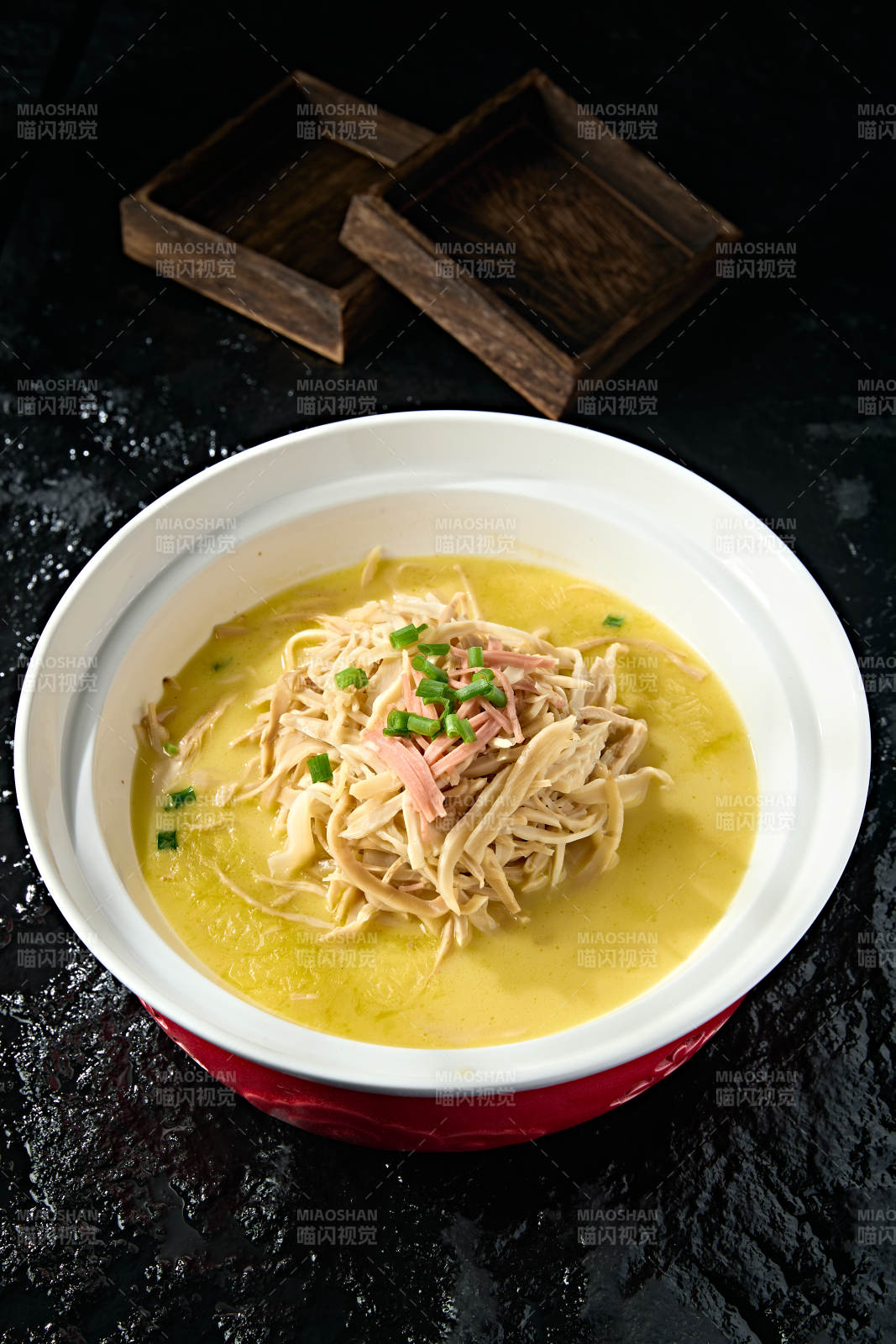 淮扬美食大烫煮火腿笋丝图片