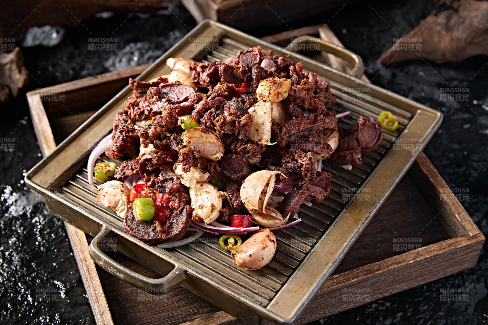 京味老蔡炙子毛蒜小腰片图片