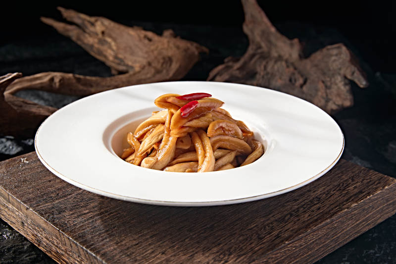 美味中餐下饭菜腌渍萝卜皮图片