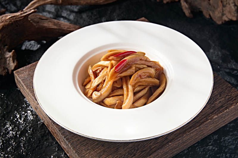 美味中餐下饭菜腌渍萝卜皮图片