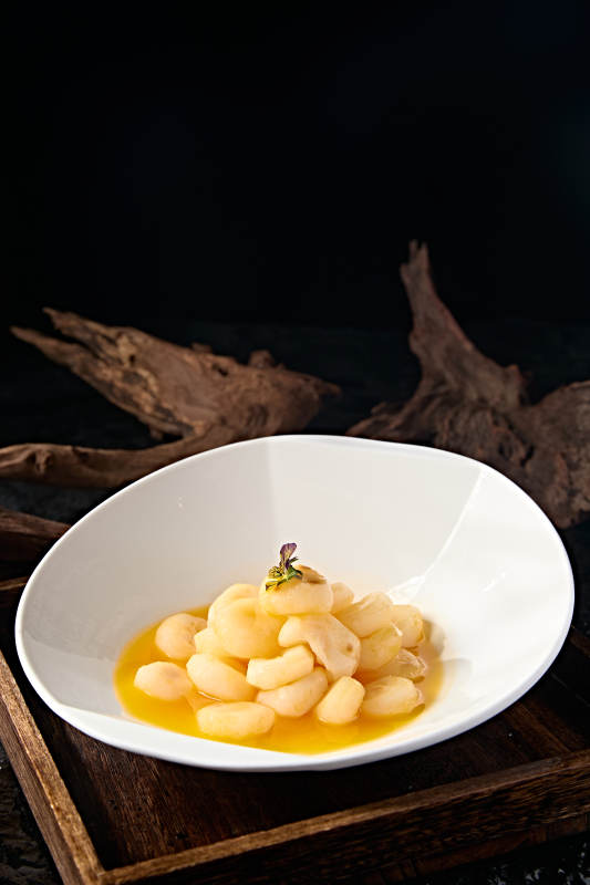 美味中餐甜品凉菜沙棘汁马蹄荸荠图片