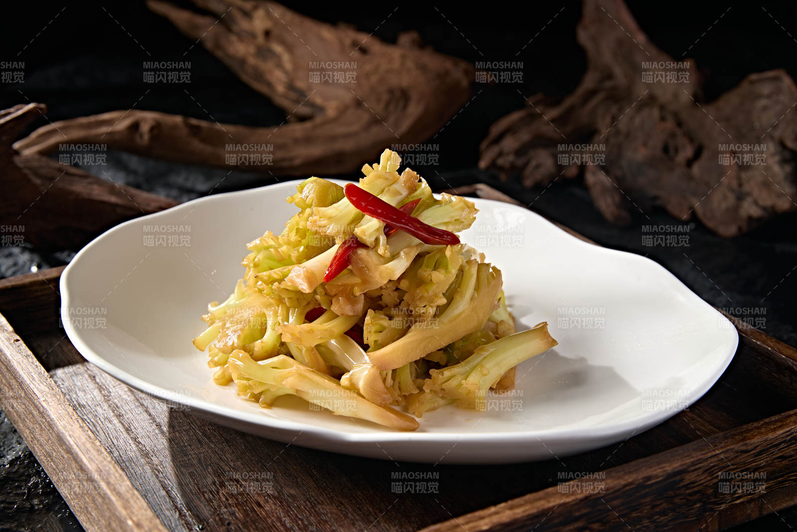 中餐家常小炒辣炒菜花花椰菜图片